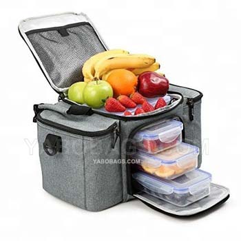 Foil Insulated Thermal Lunch Cooler Bag