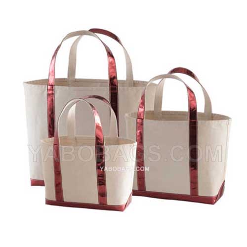 leather handle large tote bag