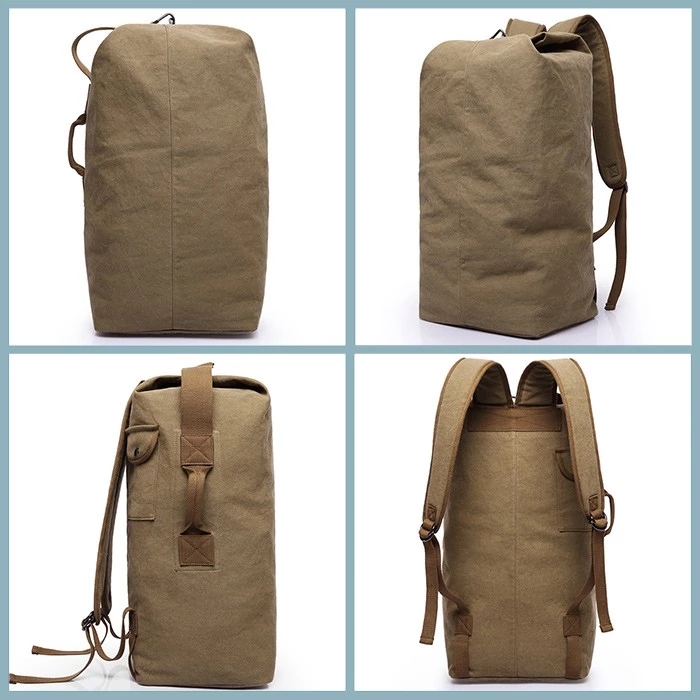 canvas hiking backpack